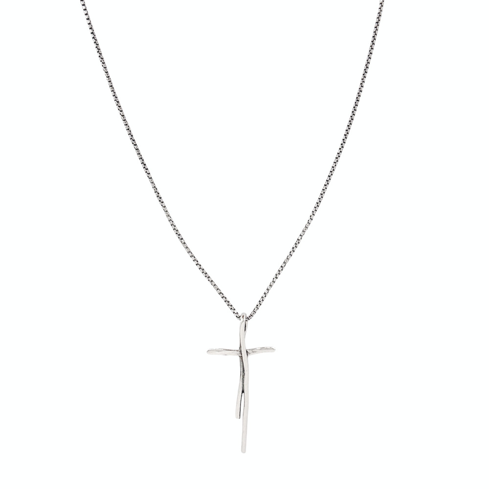 SILPADA Organic Cross Pendant Necklace
